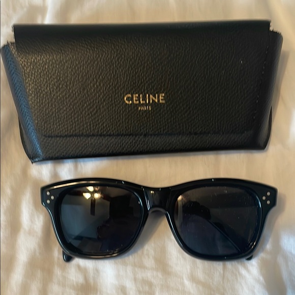 Celine Black Sunglasses with Case - Picture 1 of 1